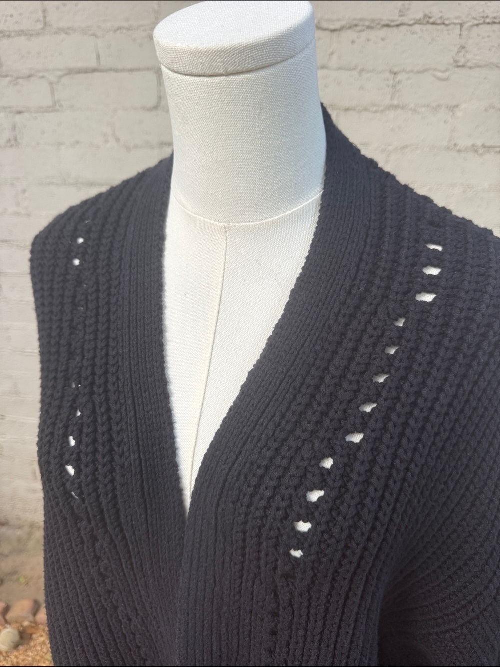 Free People Nightingale Cardi Sweater Black Size S - Picture 10 of 16